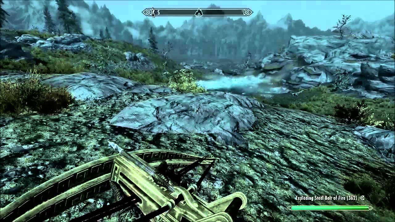 Skyrim: Dwarven Crossbow - YouTube