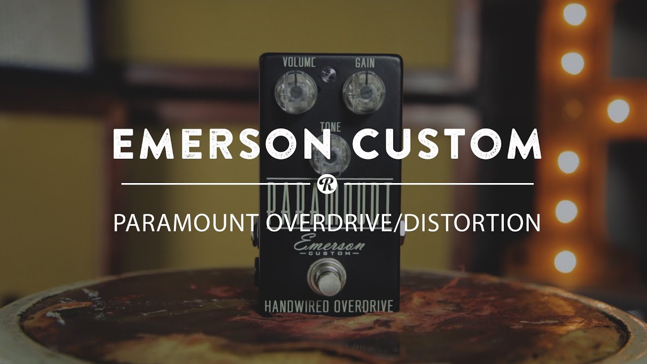 Emerson Paramount Overdrive | Reverb