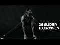 26 Slider Exercises | Full Body and Core Training