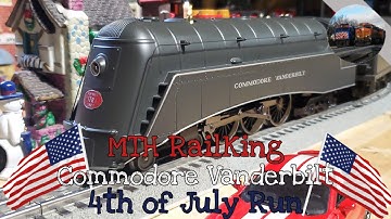 MTH RailKing NYC Commodore Vanderbilt 4-6-4 Hudson | 4th of July Run