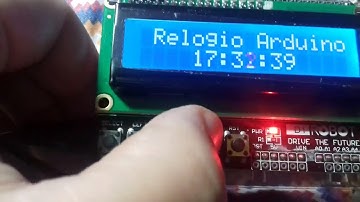 Relogio LCD Keypad Shield