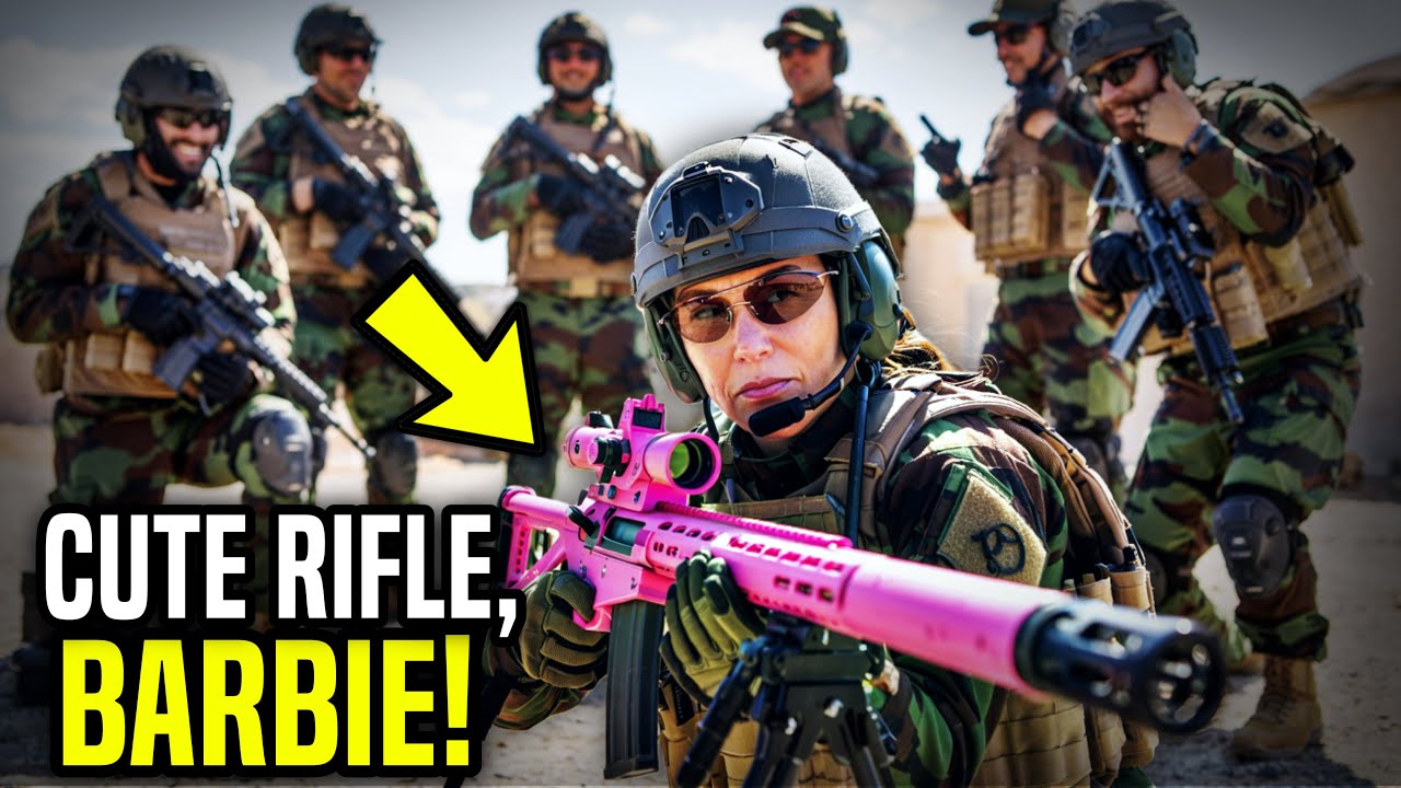 SEALs Laughed at Her Pink Rifle — Until Her 5,000m Shot Notified their SEAL Commander