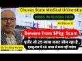 Chuvash State Medical University All details , Low Budjet University , Total Pkg in 1st year ?