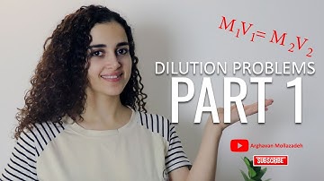 How to Solve Dilution Problems, Part 1 | Calculations, Examples and Equations