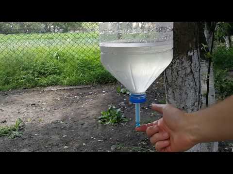 Рукомойник из бутылки
