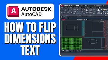 How to Flip Dimensions Text in AutoCAD