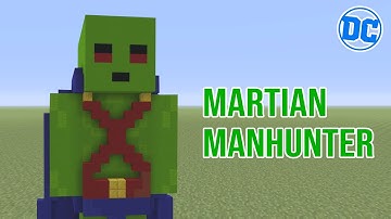 Minecraft | How to Build Martian Manhunter