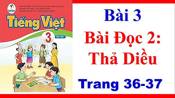 Tiếng Việt Lớp 3| Bài 3| Bài Đọc 2| Thả Diều| Trang 36 37| Sách Cánh Diều