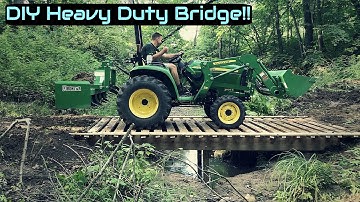 $200 DIY Heavy Duty Bridge