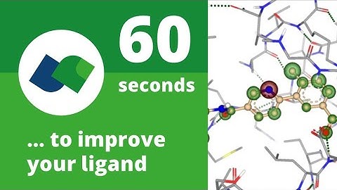 60 seconds to improve your ligand!