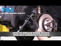 How to Replace Inner Tie Rod 2010-17 Chevrolet Equinox