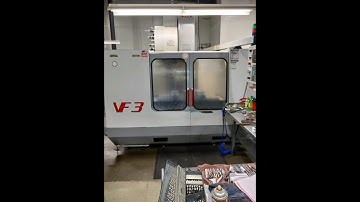Haas VF-3 CNC Vertical Machining Center w 10K RPM Spindle, Side Mount Tool Changer and More!
