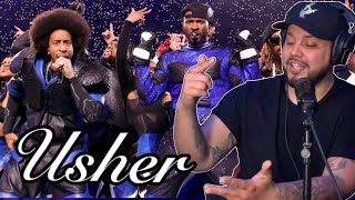Usher performs at the SUPERBOWL HALF TIME SHOW (REACTION!!)
