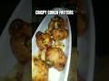 DELICIOUS CRISPY CONCH FRITTERS SINGING SONG APPETIZER DELICIOUS #viralshort #short #fingerfood