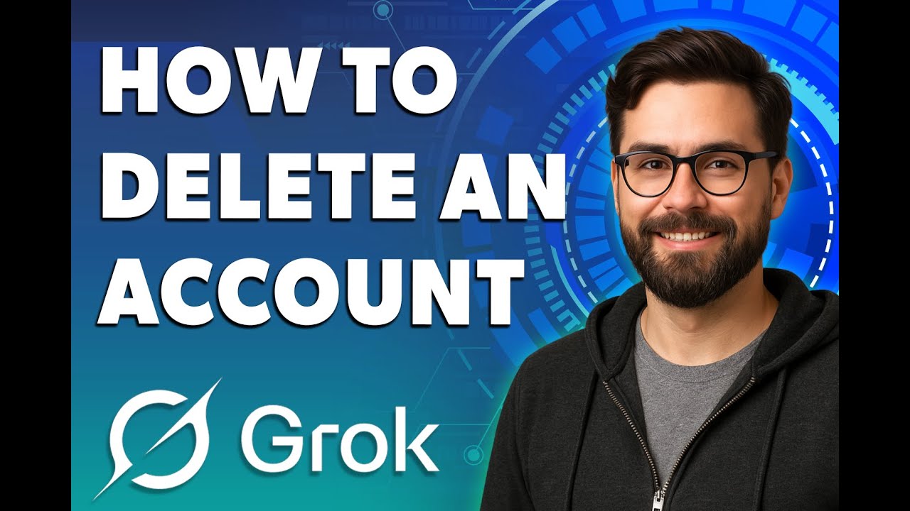 How To Delete An Account In Grok Ai [2025 Guide] - YouTube