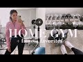 WHAT'S IN MY HOME GYM? fitness favorites + cold brew smoothie