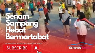 Senam Sampang Hebat Bermartabat (SSHB) Kantor Kecamatan Ketapang _16 Desember 2022