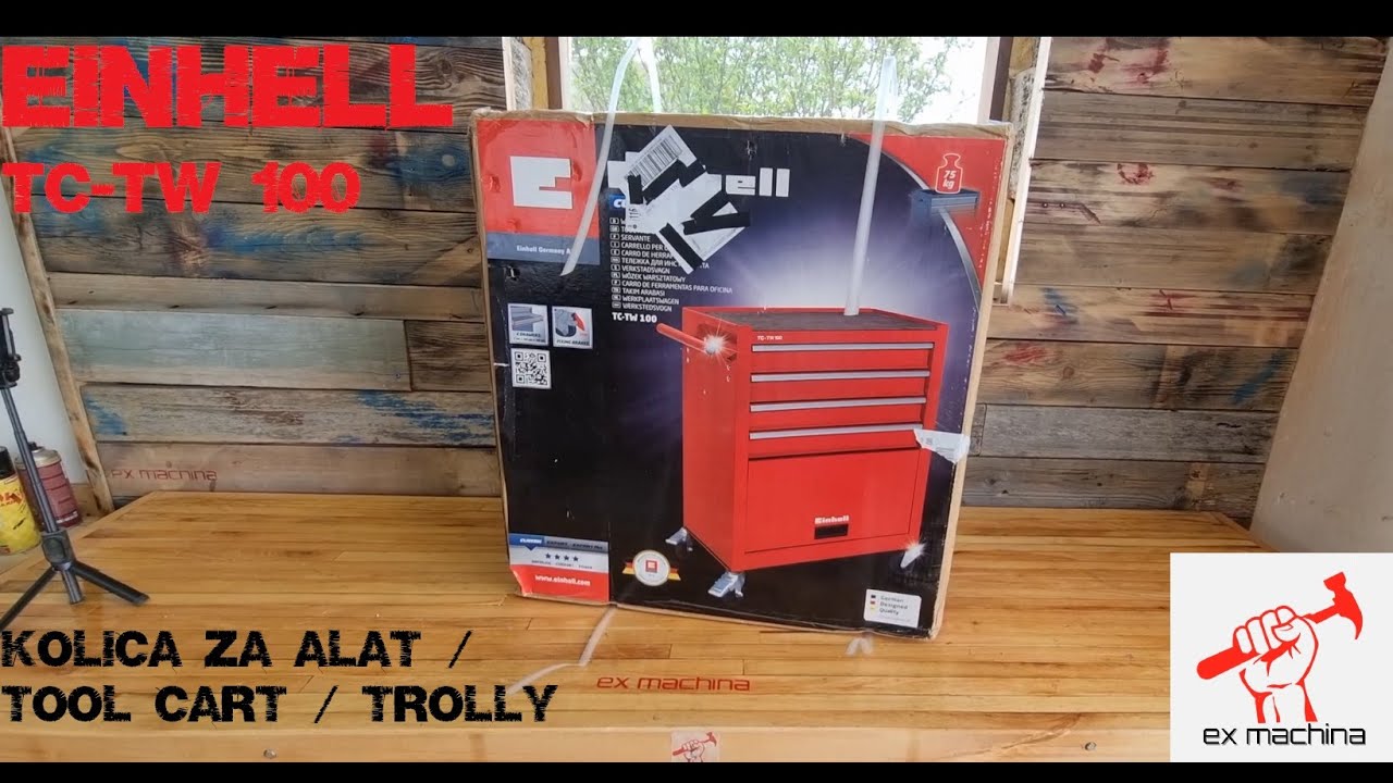 Einhell TC TW 100 - Kolica za alat  /  Tool cart - Trolly