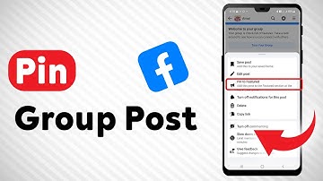 How to Pin A Post on Facebook Group - Full Guide