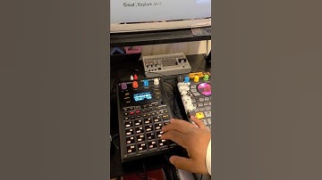 Trying to make a beat with the SP404 Mk2 & SP404 SX