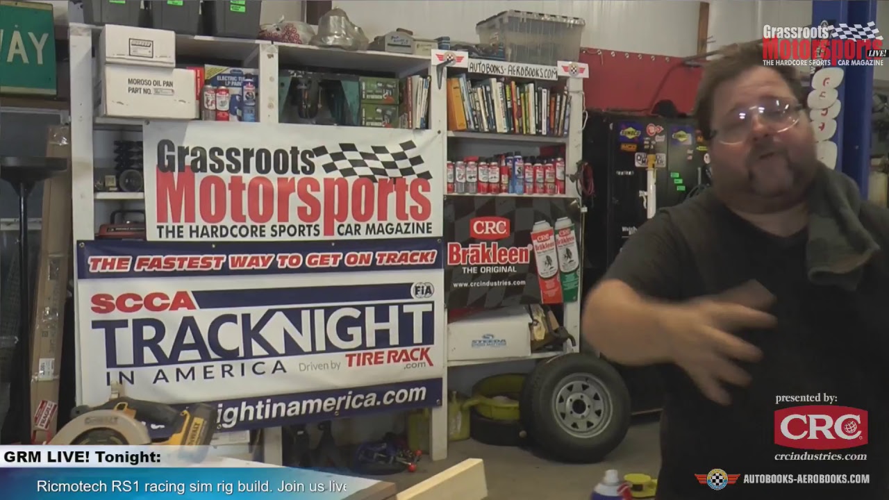 Ricmotech RS1 Sim Rig Build Part 4. GRM LIVE! Presented by CRC ...