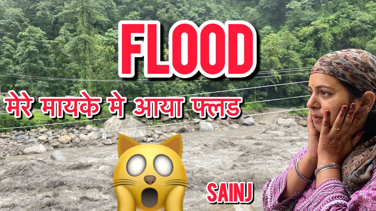 Flood ne tabahi kr di || is bar mene live flood dekha || kullu manali || Himachal Pradesh ||