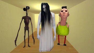 Kayako Saeki, Siren Head And Hamood habibi Nextbot Gmod