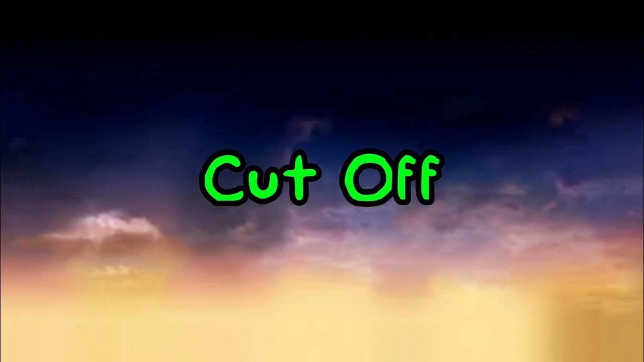 Cut Off Logo (2025) Template YouTube