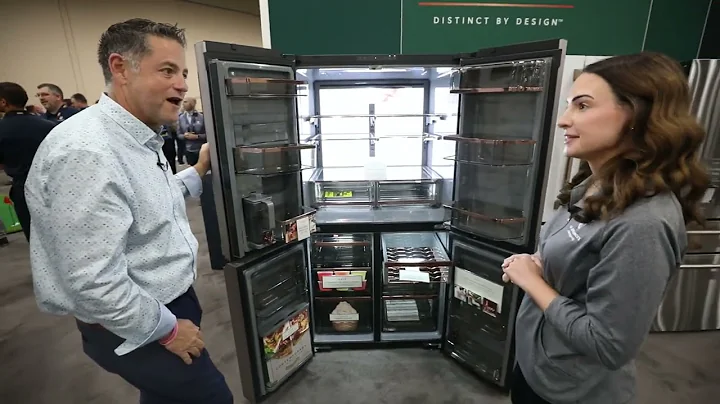 Café 36 in" French Door Refrigerator (Model # CAE28DM5TS5)