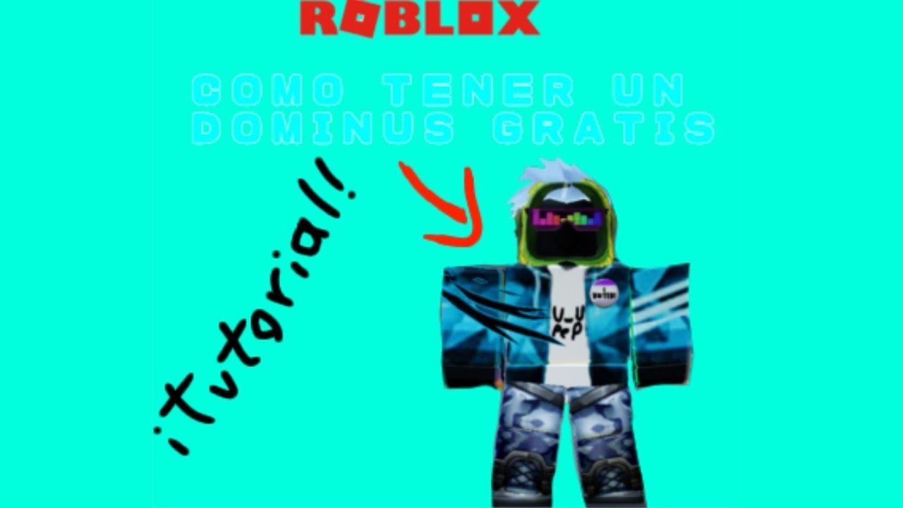 COMO TENER el DOMINUS VENARI PERSONALIZADO 100% GRATIS en ROBLOX