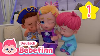 👻 BOO! Gruseliges Monster | 1 Stunde Mix | Halloween | Bebefinn Deutsch - Kinderlieder