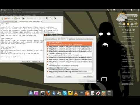 Video: Paano Mag-install Ng Ati Ubuntu Driver