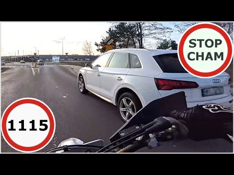 Stop Cham #1115 - Niebezpieczne i chamskie sytuacje na drogach
