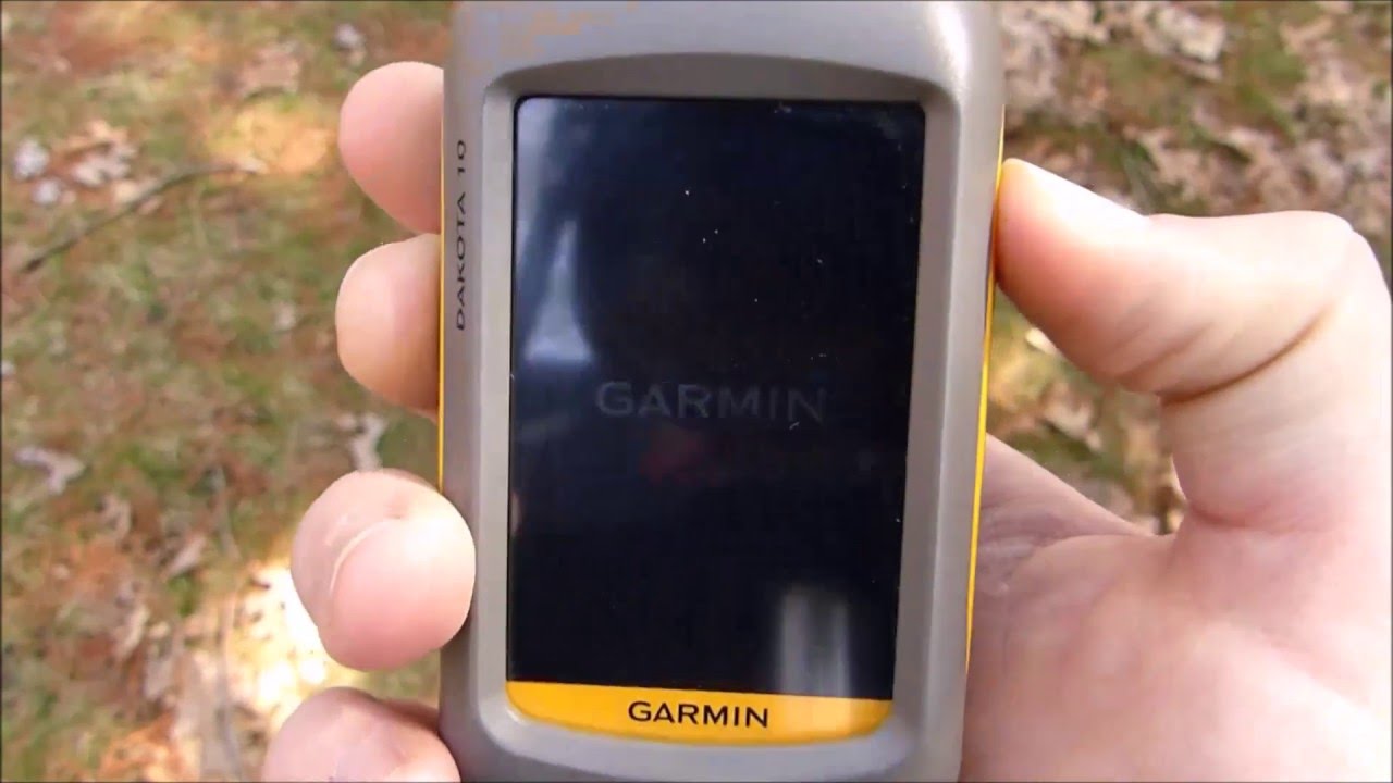 løfte op fiktiv Myrde Garmin Dakota 10 GPS (DOTS) - YouTube