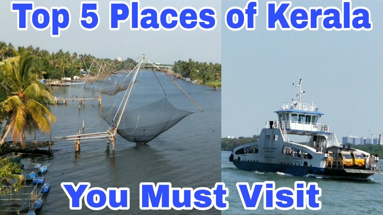Top 5 places to visit in kerala | best 5 places to visit in kerala