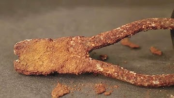 Rusted and Fully Jammed Plier Restoration 😲 ( With Not Surprising Handle )