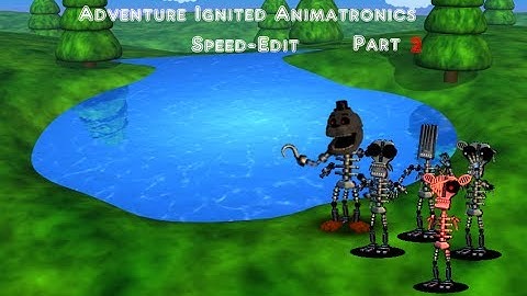 Adventure Ignited Animatronics Part 2 | Speed-Edit