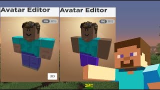How to turn your Roblox Avatar into Minecraft's Steve - Dexerto