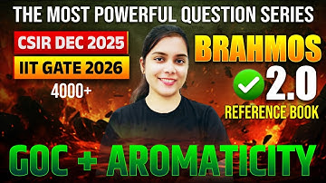 General Organic & Aromaticity - BRAHMOS 2.0 🚀 | CSIR Dec 2025  IIT GATE 2026 #chemicalsciences