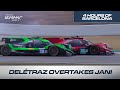 Louis deltraz overtakes neel jani for the win  4 hours of barcelona 2023  elms