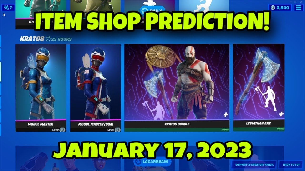 January 17, 2024 Fortnite Item Shop CONFIRMED YouTube