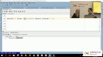 SQL Magic Trick: Invisible Columns  with Chris Saxon