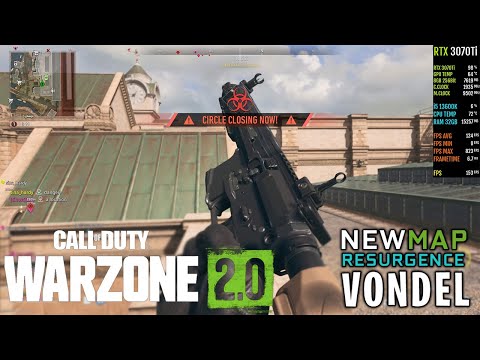 Warzone 2.0 Vondel - RTX 3070 Ti - i5 13600K -MAX Settings - 1440p