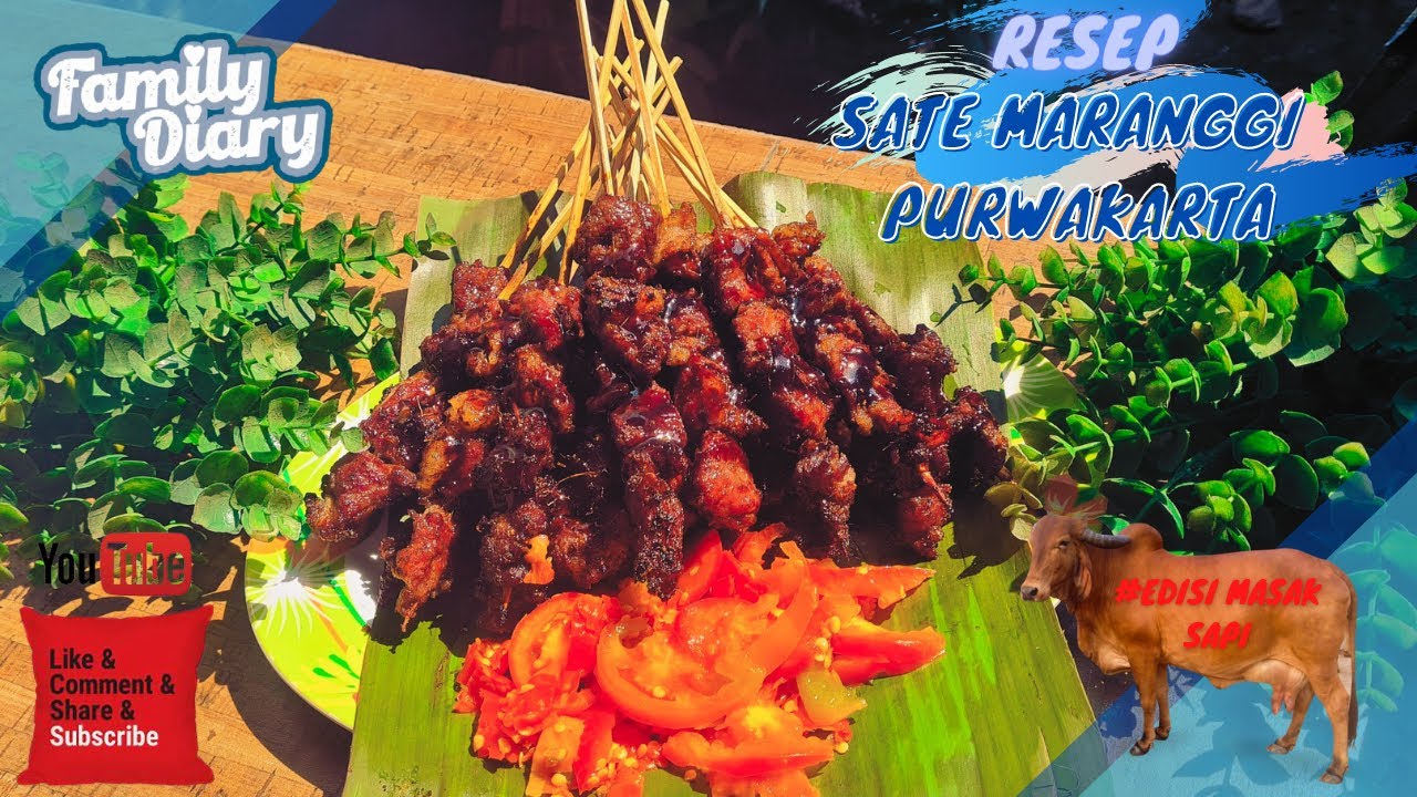 SATE MARANGGI KHAS PURWAKARTA EMPUK DAN GURIH 