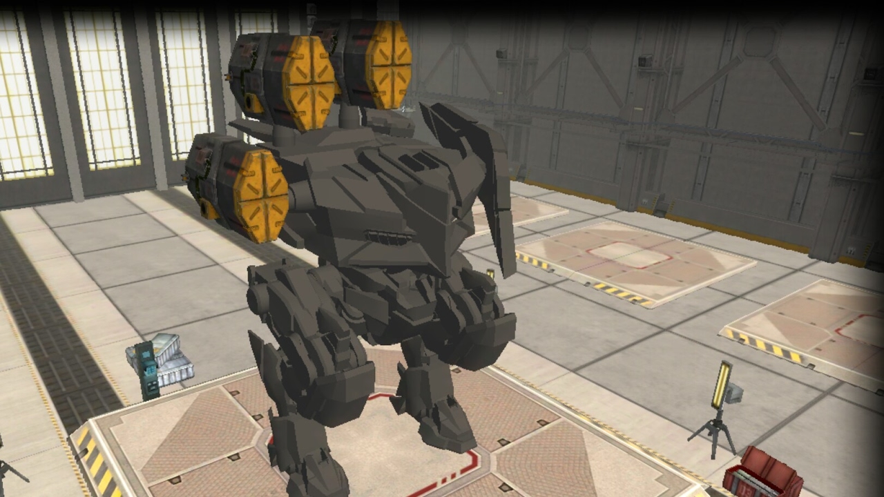 War Robots Test Server - Epic Battle with new Robot and Weapon prototype!