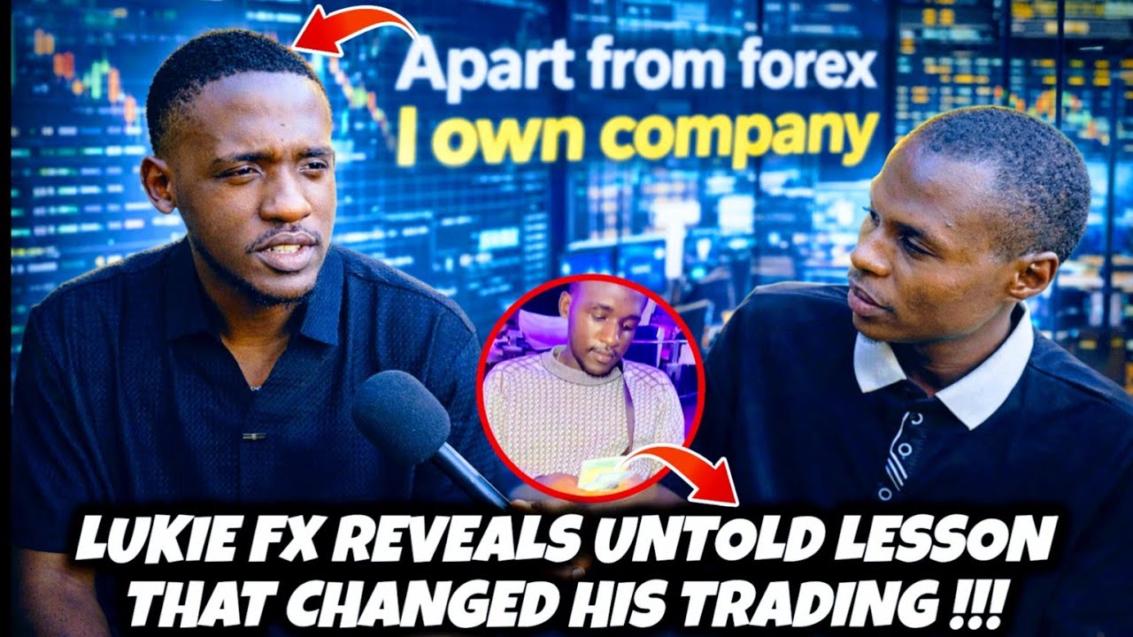 Exclusive Interview With Lukie Fx "Secret beyond Forex Chat" untold lessons about trading.🤔
