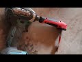 Como agujerar en las esquinas para  cables, how to make holes on corners