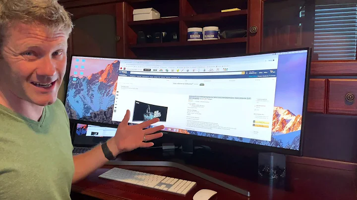 Samsung 49 inch Super Ultrawide Monitor Review | From a business / productivity view