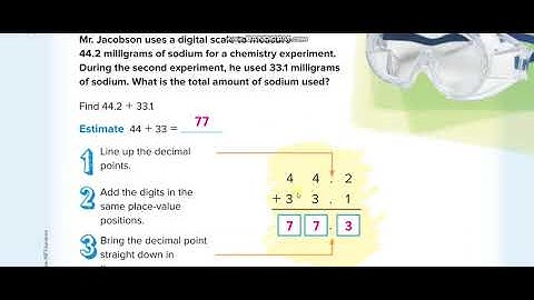 Grade 5 Chapter 5 Lesson 6 Add Decimals