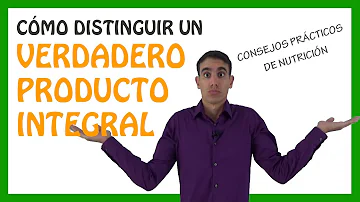 ¿Cómo saber cuál es el pan integral?